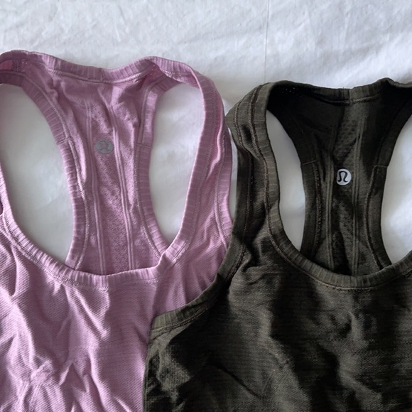 Lulu🍋lemon tanks (duo) size 6 - Picture 2 of 2